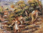 Pierre Renoir The Washerwomen oil painting artist